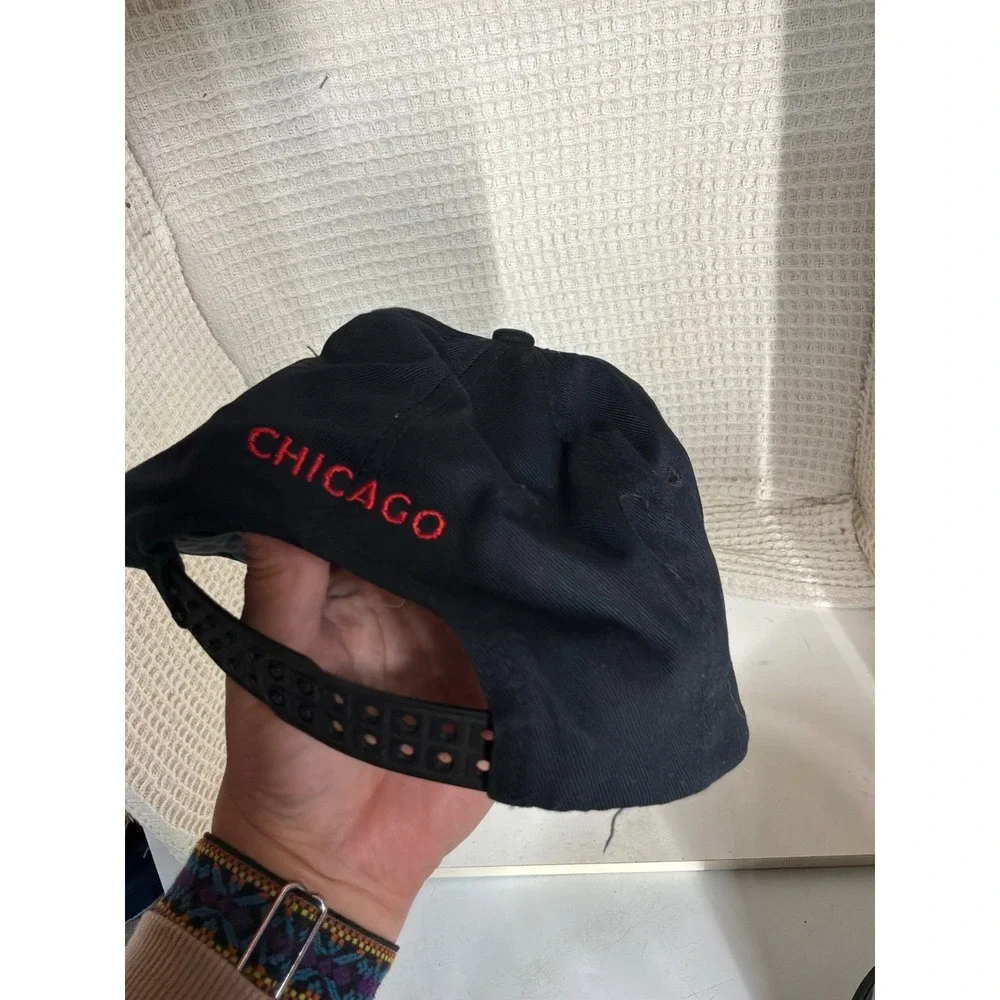 Vintage Unisex KC Golden Ox Chicago Snapback Rope Hat OSFM Black